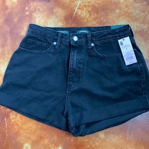 Wild fable black denim shorts